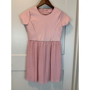 BCBGirls Blush Pink Pleated Kids Dress